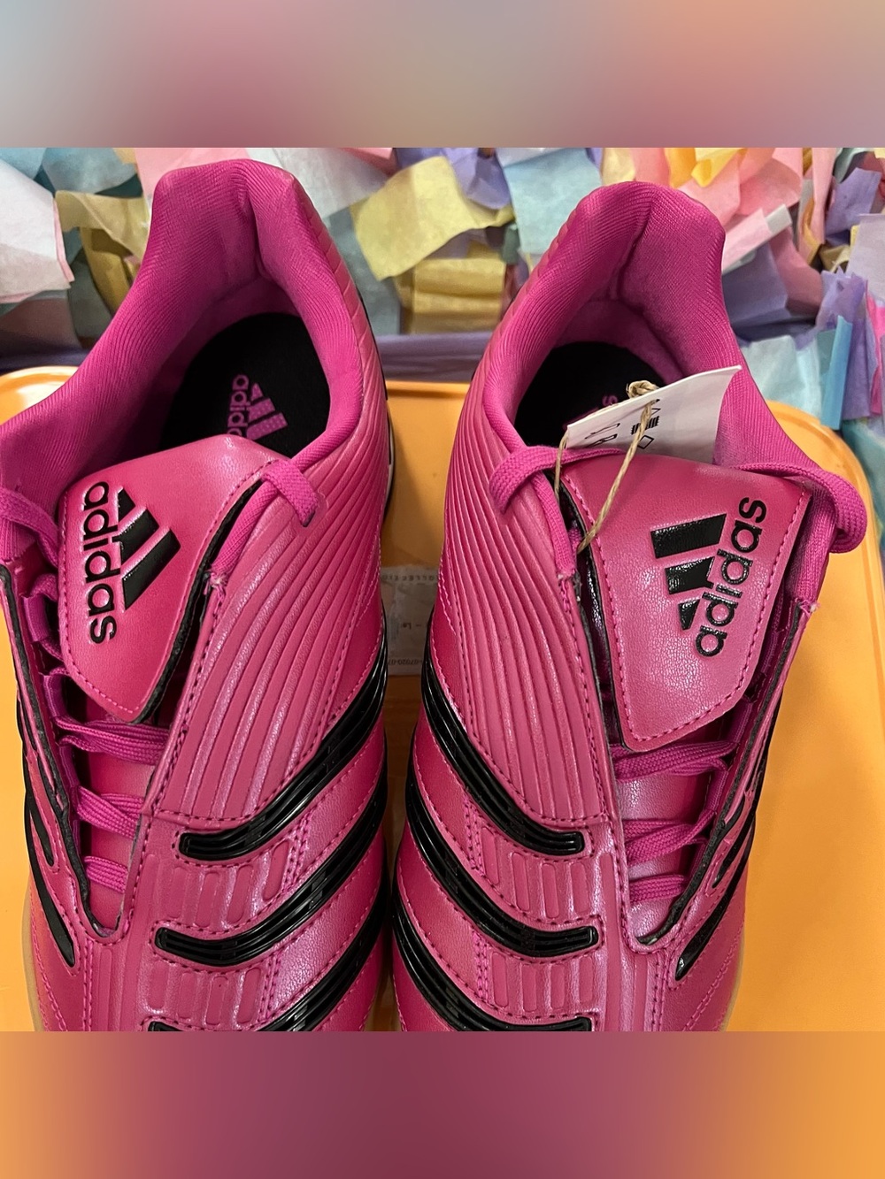 adidas PREDATOR Sala Sz 8 in Semi Lucid Fuschia Pink - Picture 7 of 14